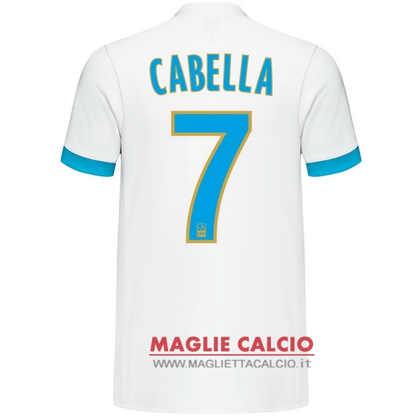 nuova maglietta marseille 2017-2018 cabella 7 prima